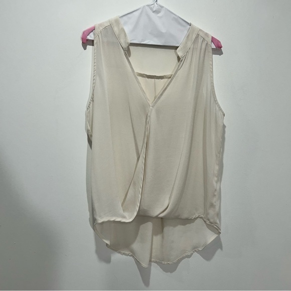 VERONICA M Cream Top/Blouse in Women's Size Small - Picture 3 of 5